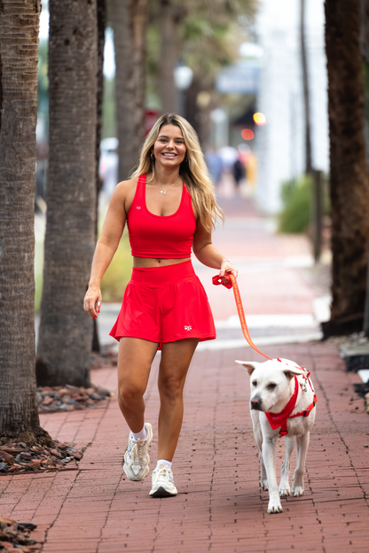 Dog Mom Set — Scarlet Red