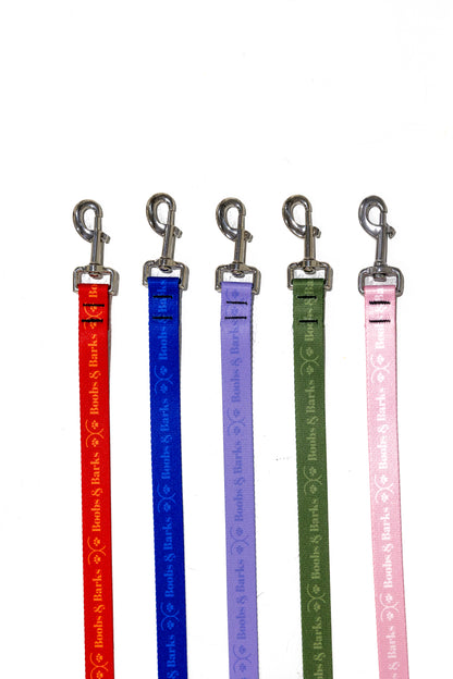 Classic 4ft B&B Dog Leash — Royal Blue