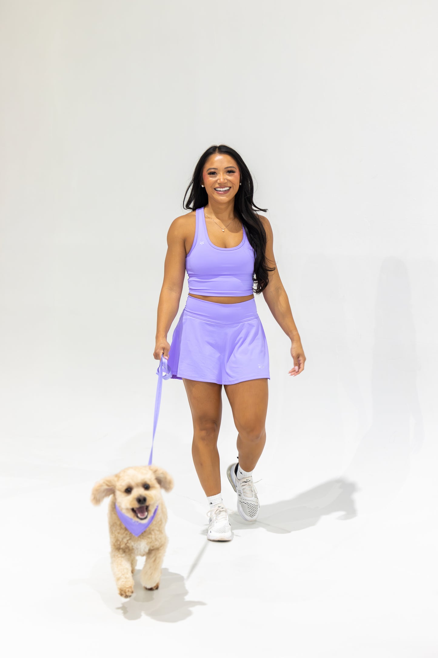 Classic 4ft B&B Dog Leash — Lavender Purple