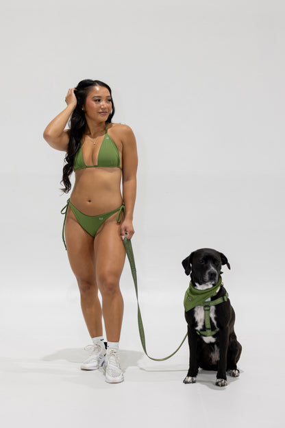 String Bikini Bottom — Forest Green