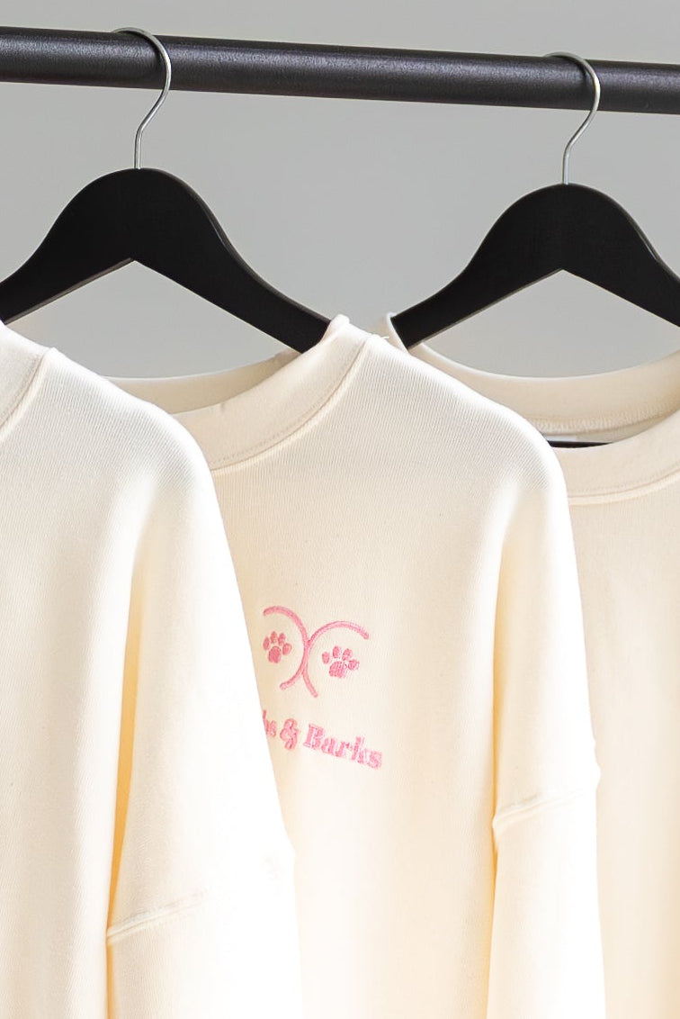 The B&B Off Duty Sweat Set in Oyster